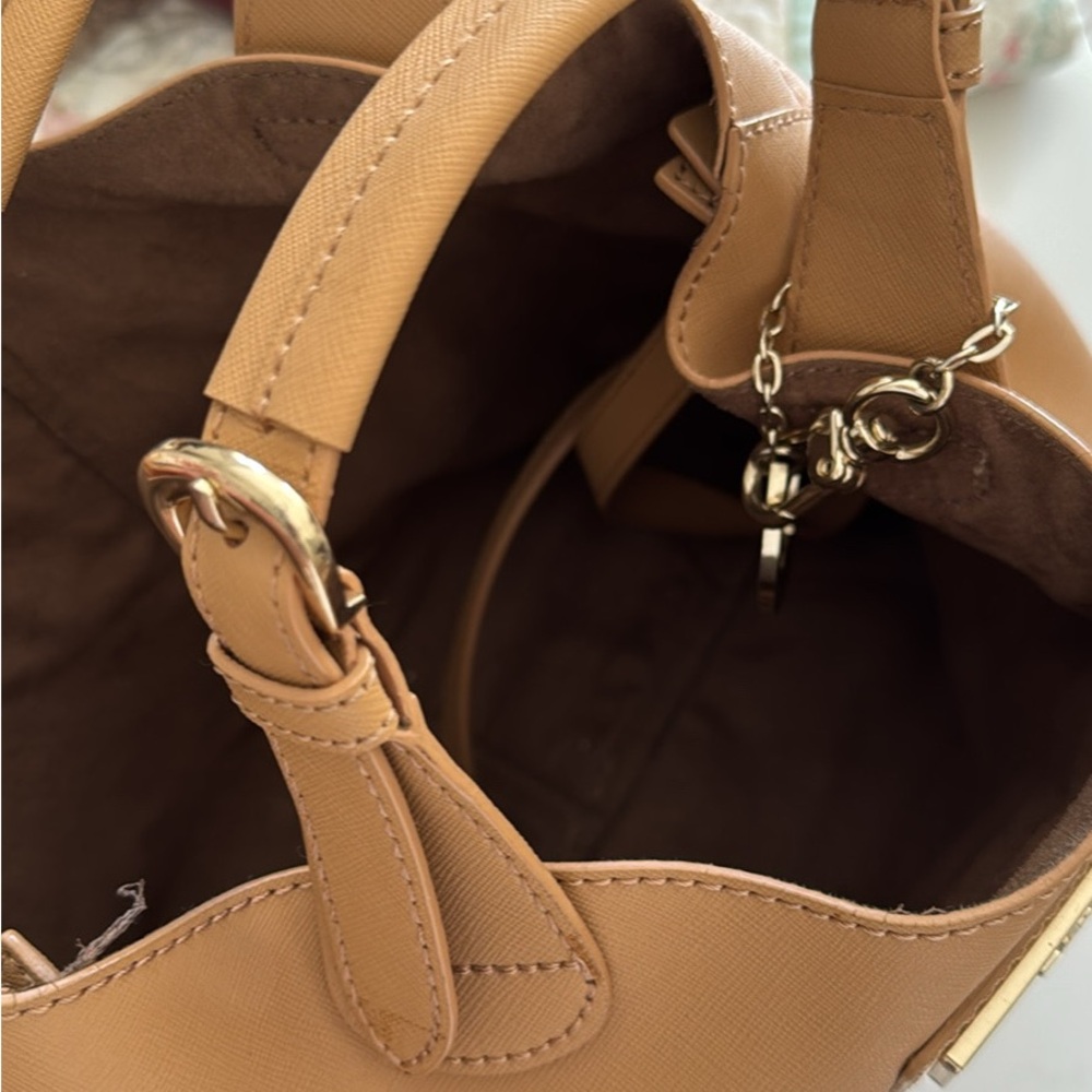 DKNY Camel Shoulder Bag - Picture 3 of 5